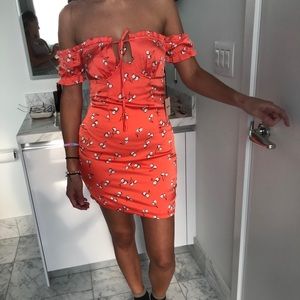 NWT Superdown Cherry Dress
